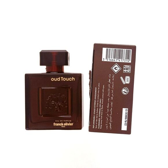 Franck Olivier Oud Touch Eau de Parfum EDP Spray Men 3.4oz/100ml-New Damaged Box - Picture 2 of 4